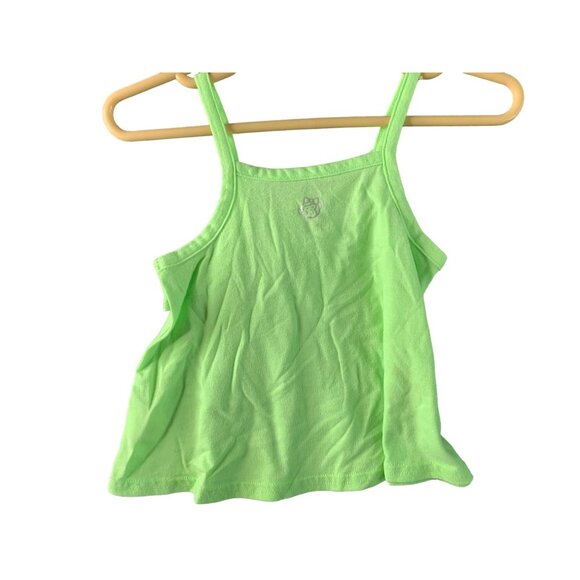 okie Dokie Girls Infant baby Size 18 months lime green Shirt Top Sleeveless Tank - Picture 2 of 3